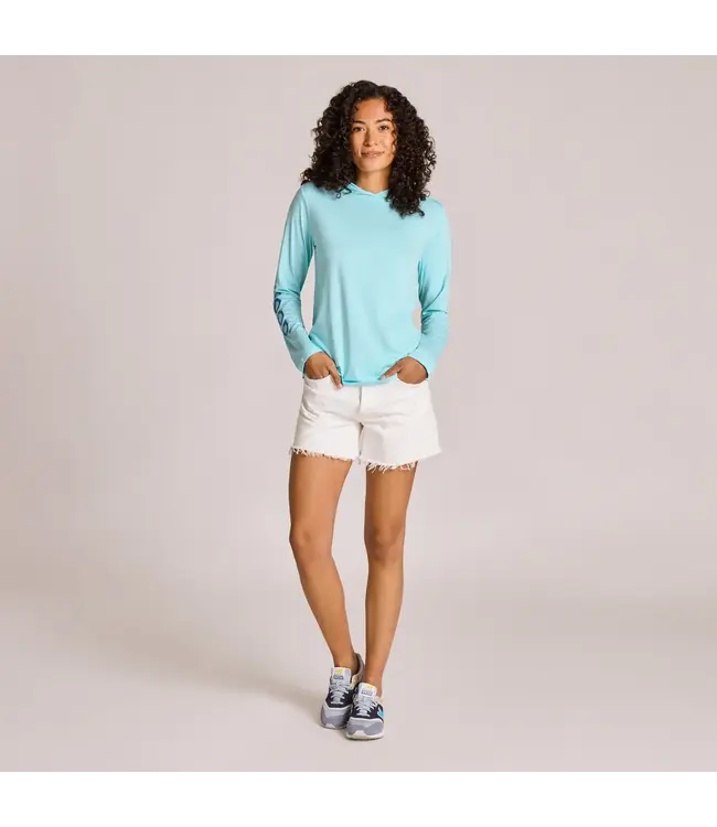 Life Is Good Women's Long Sleeve Sun Crusher Hoodie