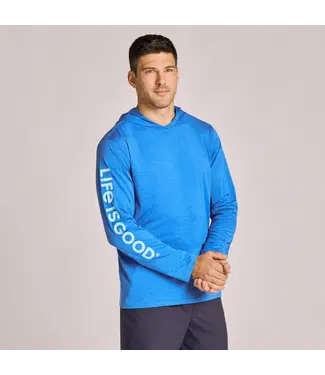 LIFE IS GOOD Life Is Good Men's Long Sleeve Sun Crusher Hoodie