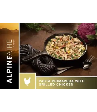 ALPINE AIRE AlpineAire Pasta Primavera with Grilled Chicken