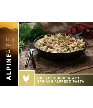 ALPINE AIRE AlpineAire Grilled Chicken with Spinach Alfredo