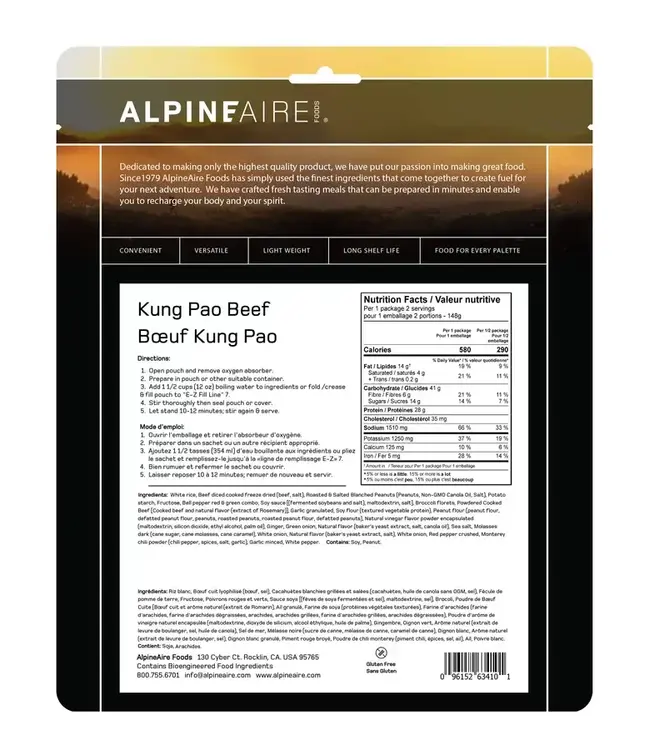 AlpineAire Kung Pao Beef