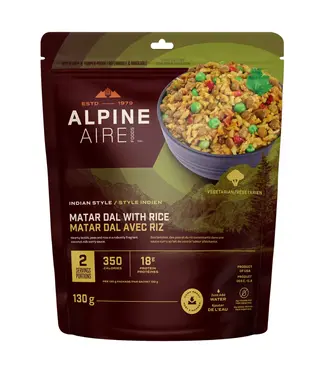 ALPINE AIRE AlpineAire Matar Dal with Rice