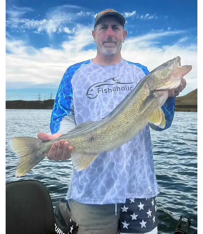 Fishoholic UPF50+ Performance Fishing Long Sleeve Shirt