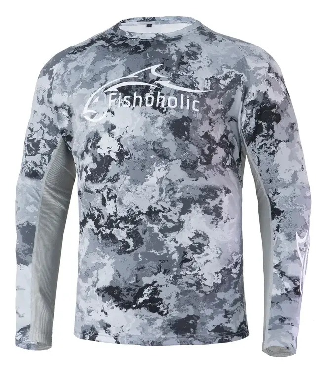 Fishoholic UPF50+ Performance Fishing Long Sleeve Shirt