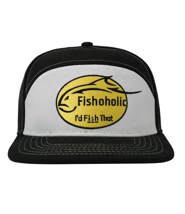Fishoholic Snapback Fishing Hat