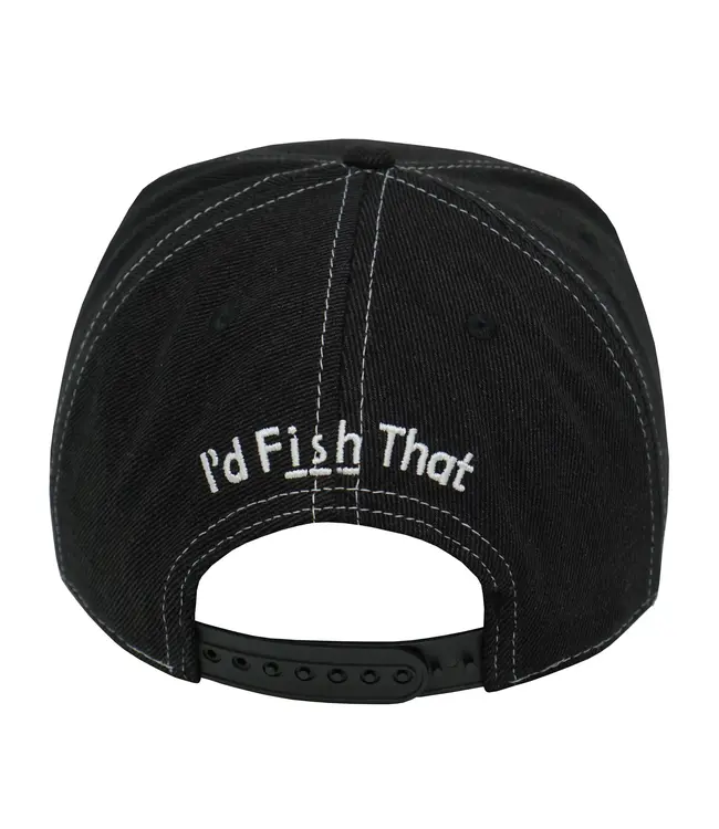 Fishoholic Snapback Fishing Hat