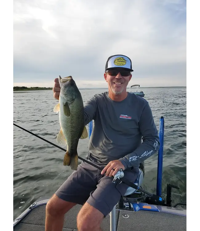 Fishoholic Snapback Fishing Hat