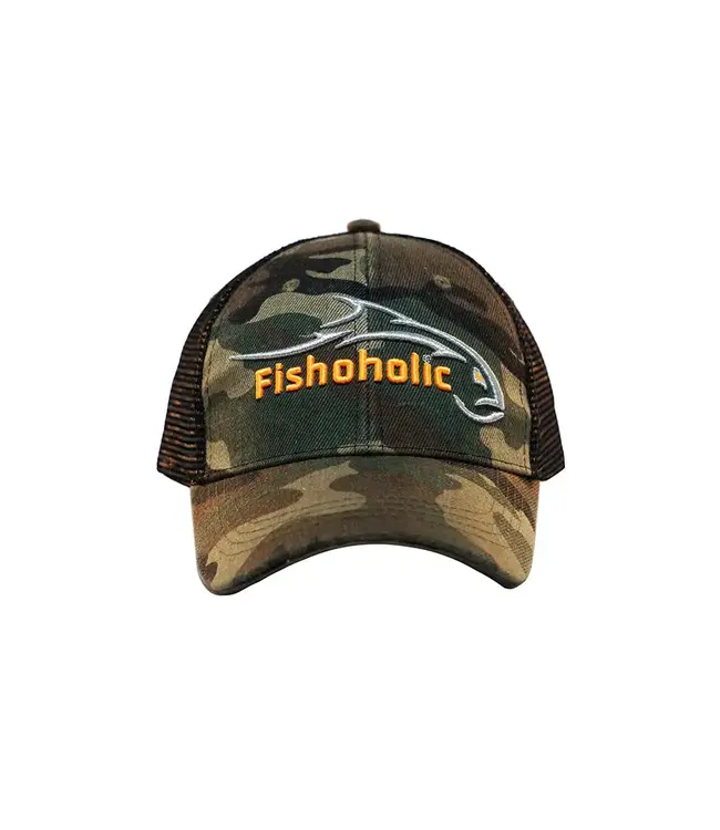 Fishoholic Snapback Fishing Hat
