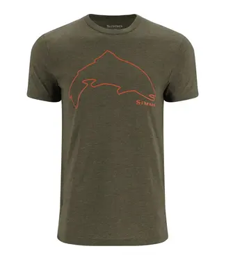 SIMMS Simms Men's Trout Outline T-Shirt