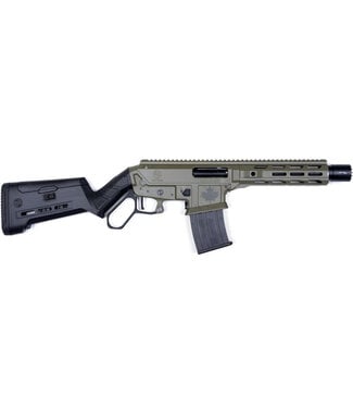 EGE LEVAR 12s Distressed Green 12GA 3" 10.6" BBL