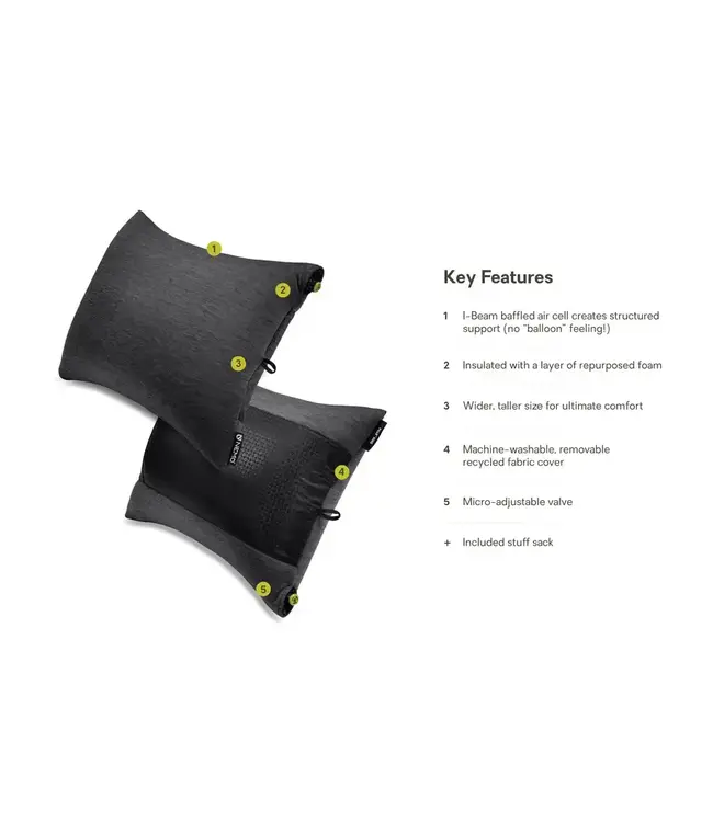 Nemo Fillo King Luxury Camping Pillow