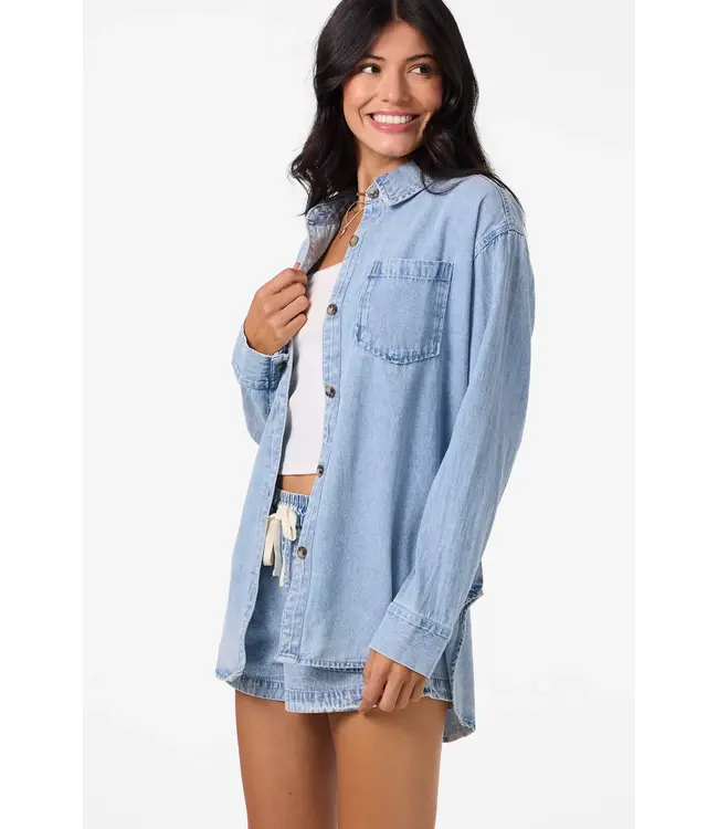 O'Neill Women's Sevi Denim Shacket