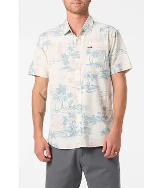 O'NEILL O'Neill Men's Oasis Standard Short Sleeve Woven Shirt