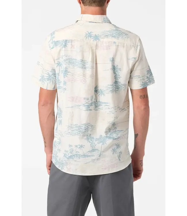 O'Neill Men's Oasis Standard Short Sleeve Woven Shirt