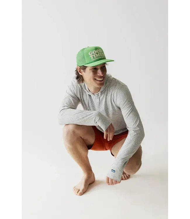 Kavu Men's Sunday Long Sleeve Hoodie