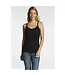 DKR & Co. Women's Lace Trim Rib Tank Top