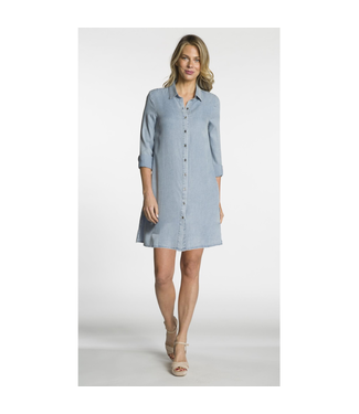 DKR & Co. Women's Long Sleeve Shirt Dress