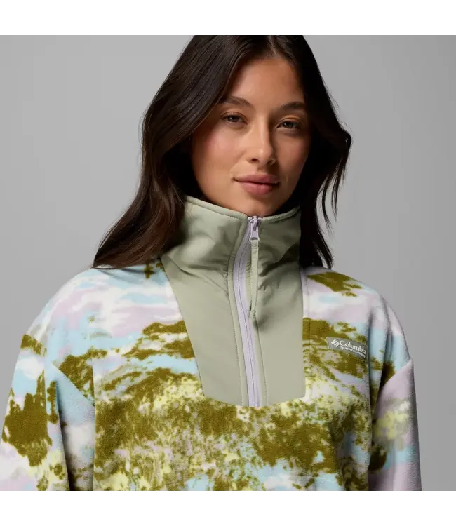 Columbia Women's Sequoia Grove Printed Half Zip Jacket