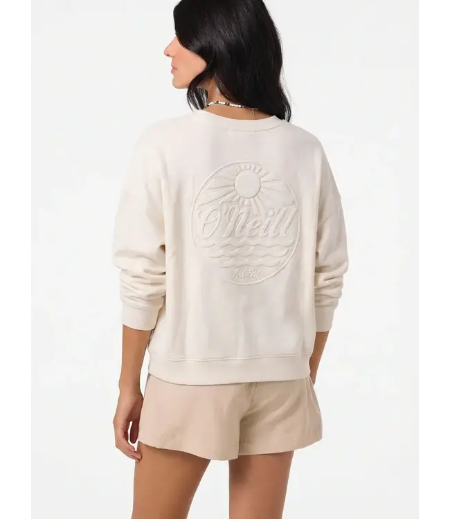 O'Neill Solid Butter Crew Fleece Sweater