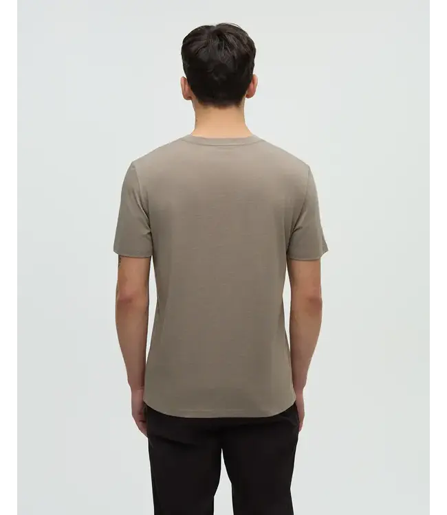 TenTree Juniper Cork Patch Regular Fit Crew Neck T-shirt