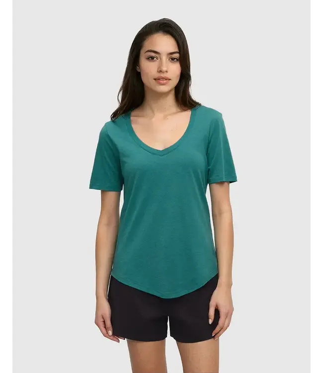 Tentree Women's Brackley TreeBlend V-Neck T-Shirt