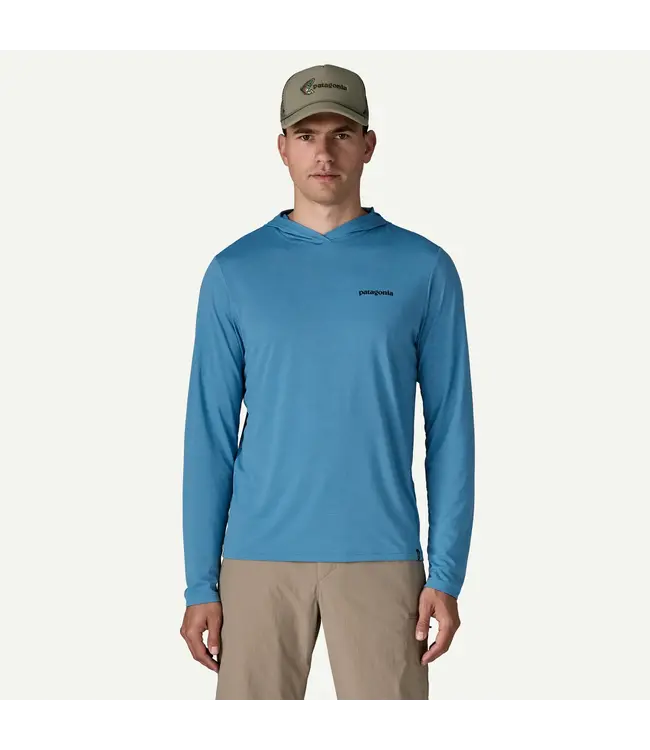Patagonia Men's Capilene Cool Daily Hoody - Casting Logo