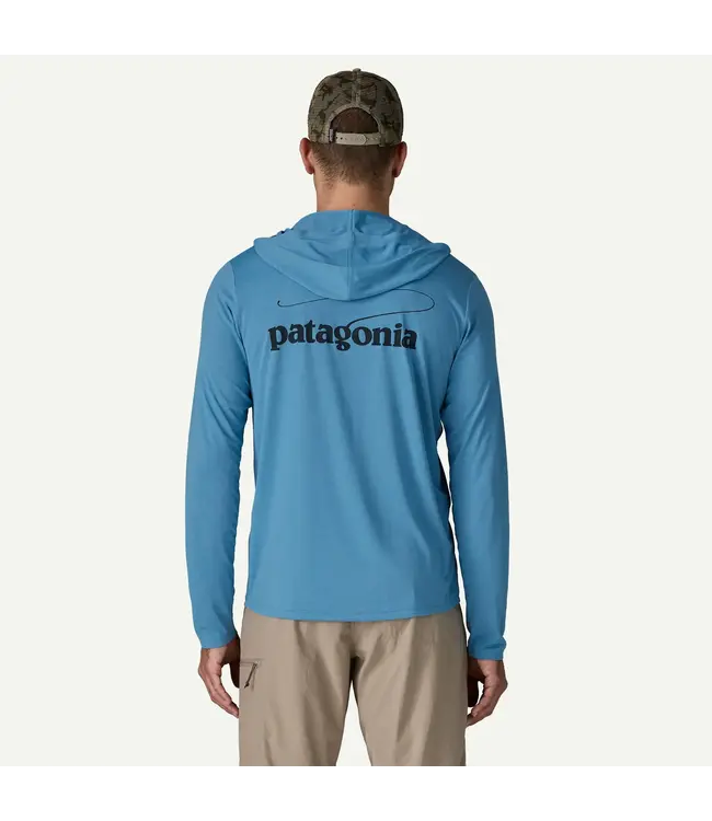 Patagonia Men's Capilene Cool Daily Hoody - Casting Logo