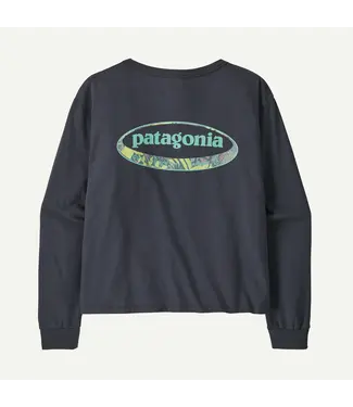 PATAGONIA Patagonia Women's Long-Sleeved '95 Oval Logo Easy-Cut T-Shirt