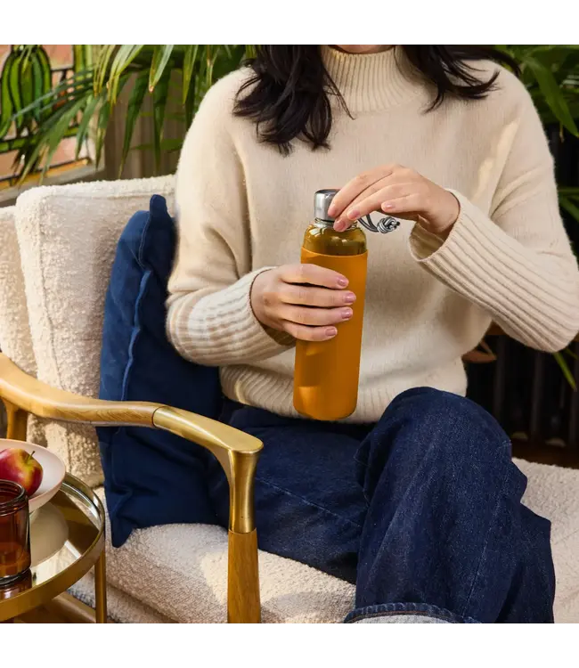 Black + Blum Glass Water Bottle - 600 ml