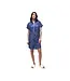 Indyeva FRIVOL Knee Length Short Sleeve Shirt Dress