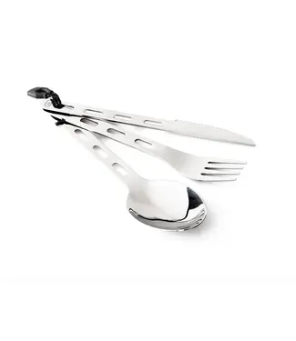 GSI OUTDOORS GSI Outdoors Glacier Stainless 3 pc. Ring Cutlery