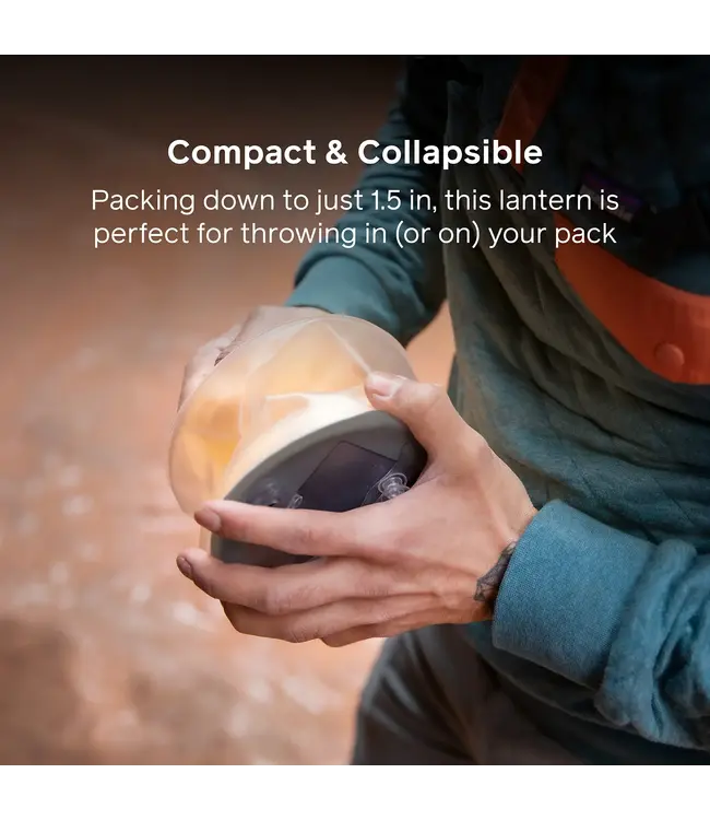 BioLite Luci Charge 360 Solar Inflatable Lantern & Charger