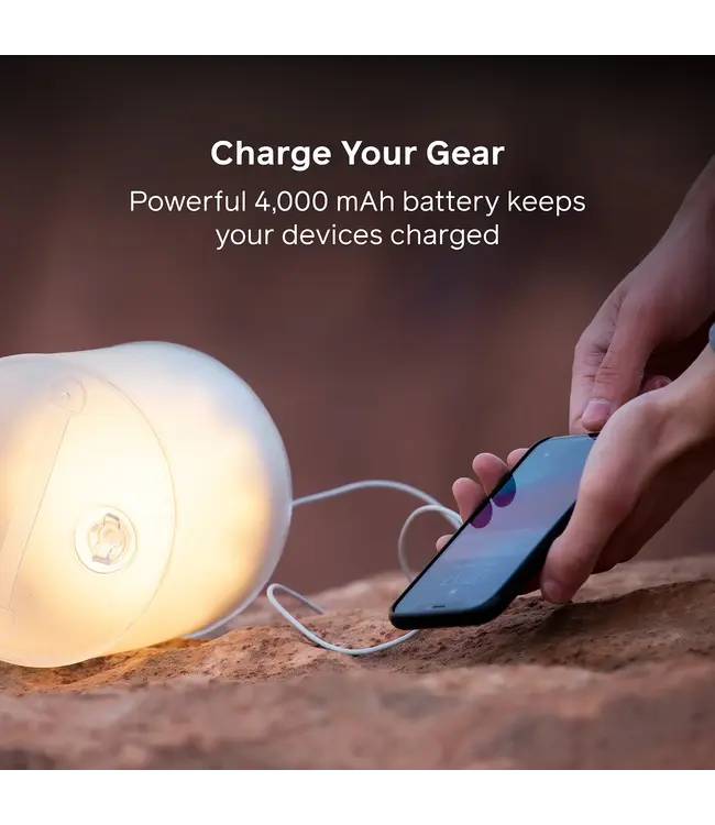 BioLite Luci Charge 360 Solar Inflatable Lantern & Charger