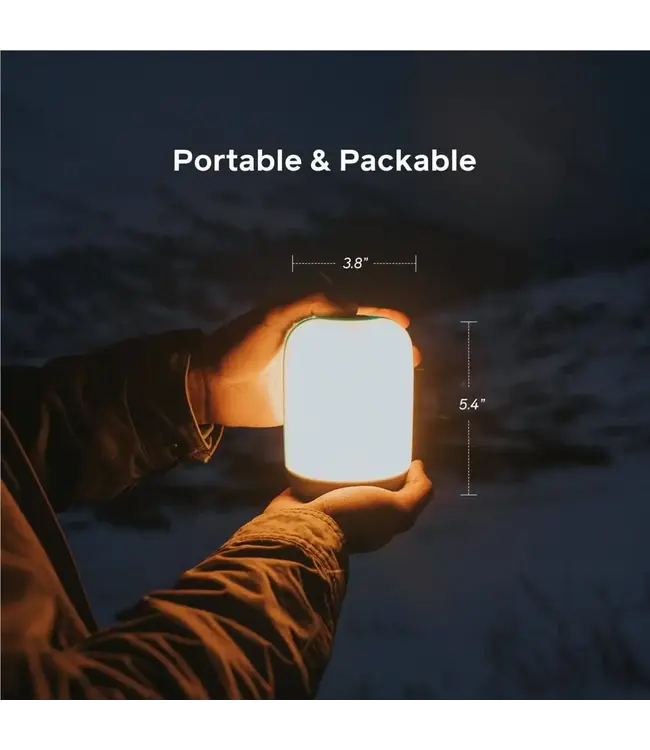 BioLite AlpenGlow 500 Lumen Multicolor USB Lantern