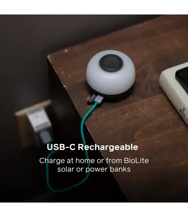 BioLite AlpenGlow Mini 150 Lumen USB Camping Lantern