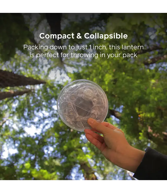 BioLite Luci Original Clear Solar Inflatable Lantern