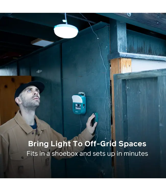 BioLite SolarHome 625 Solar Light, Charging, & Radio