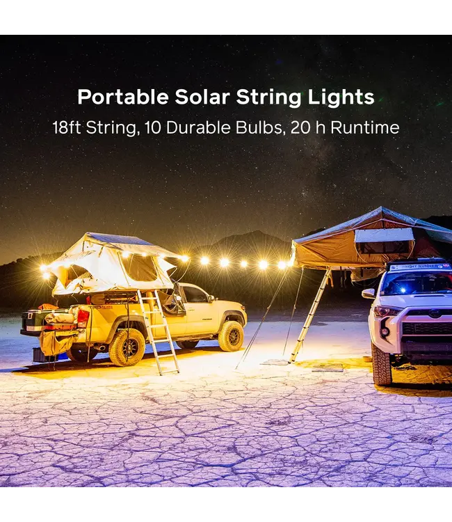 BioLite Solar String Light - 18', Warm White