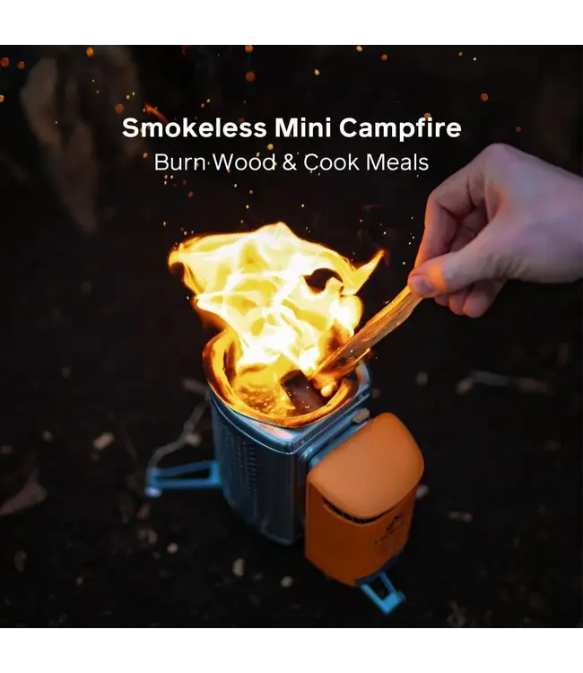 BioLite CampStove 2+ Electricity Generating Wood Camp Stove