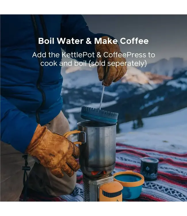 BioLite CampStove 2+ Electricity Generating Wood Camp Stove