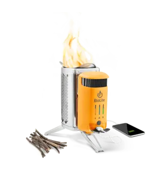 BioLite CampStove 2+ Electricity Generating Wood Camp Stove