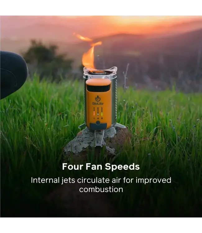 BioLite CampStove 2+ Electricity Generating Wood Camp Stove