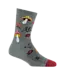 Darn Tough Women's Shroom Bloom Crew Lightweight Lifestyle Socks