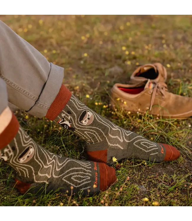 Darn Tough Men's Woody Crew Lightweight Lifestyle Socks