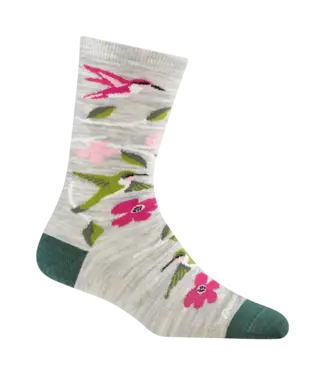 DARN TOUGH Darn Tough Women's Birds Of A Feather Crew Lightweight Lifestyle Socks