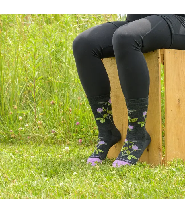 Darn Tough Women's Blossom Crew Lightweight Lifestyle Socks