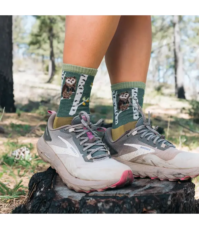 Darn Tough Women's Critter Club Micro Crew Lightweight Hiking Socks