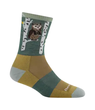 DARN TOUGH Darn Tough Women's Critter Club Micro Crew Lightweight Hiking Socks