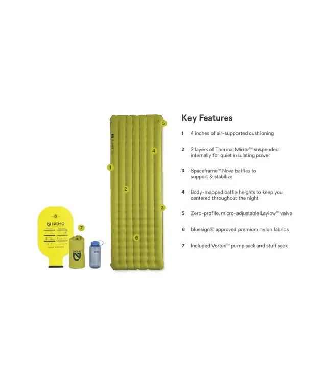 Nemo Eclipse All-Season Lightweight Insulated Sleeping Pad