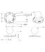 Ram Mount RAM Large Round Plate with Ball - D Size
